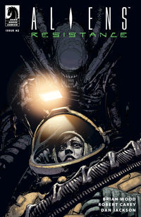 Cover image for Aliens: Resistance #2 (Tristan Jones Variant Cover)
