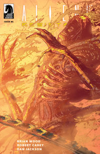 Cover image for Aliens: Resistance #4 (Tristan Jones Variant Cover)