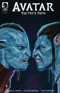 Cover image for Avatar: Tsu'tey's Path #4 (Shea Standefer Variant Cover)