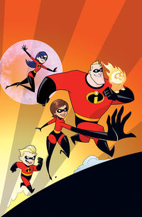 Cover image for Disney/PIXAR The Incredibles 2: Secret Identities #2 (Kawaii Creative Studio Variant Cover)