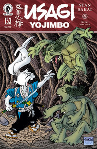 Cover image for Usagi Yojimbo #153
