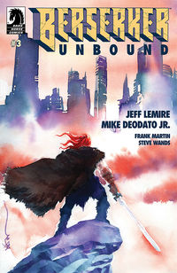 Cover image for Berserker Unbound #3 (Dustin Nguyen Variant Cover)