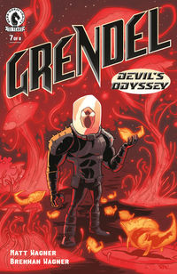 Cover image for Grendel: Devil's Odyssey #7 (Rob Guillory Variant Cover)