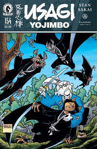 Cover image for Usagi Yojimbo #154