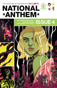 Cover image for The True Lives of the Fabulous Killjoys: National Anthem #4 (Becky Cloonan Variant Cover)