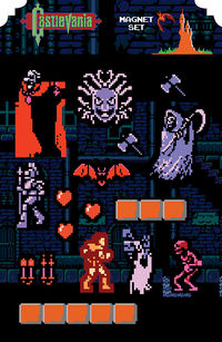 Cover image for Castlevania Magnet Set