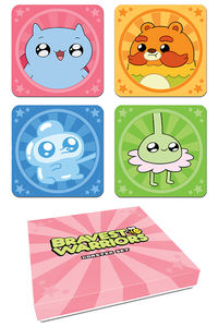 Cover image for Bravest Warriors Coaster Set