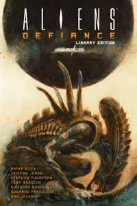 Cover image for Aliens: Defiance Library Edition HC