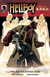Cover image for Hellboy and the B.P.R.D.: The Seven Wives Club one-shot