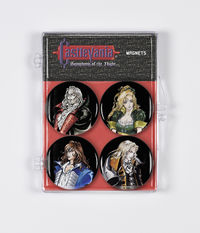 Cover image for Castlevania Symphony of the Night Magnet 4-Pack