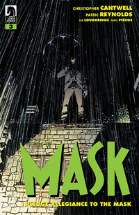 Cover image for The Mask: I Pledge Allegiance to the Mask #3 (Daniel Warren Johnson Variant Cover)