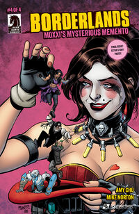 Cover image for Borderlands: Moxxi's Mysterious Memento #4