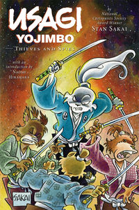 Cover image for Usagi Yojimbo Volume 30: Thieves and Spies TPB