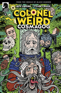 Cover image for Colonel Weird: Cosmagog #2 (Evan Dorkin & Sarah Dyer Variant Cover)