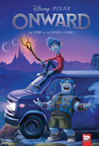 Cover image for Disney/PIXAR Onward: The Story of the Movie in Comics HC