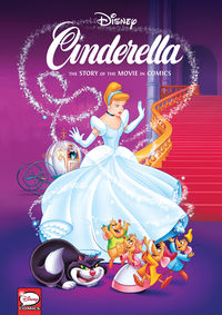 Cover image for Disney Cinderella: The Story of the Movie in Comics HC
