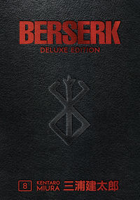 Cover image for Berserk Deluxe Volume 8 HC