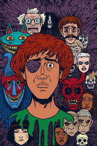 Cover image for Blackwood: The Mourning After #1 (Evan Dorkin Variant Cover)