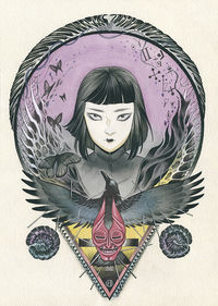 Cover image for Blackwood: The Mourning After #3 (Peach Momoko Variant Cover)