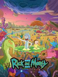 Cover image for The Art of Rick and Morty Volume 2 HC