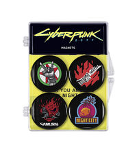 Cover image for Cyberpunk 2077: Magnet 4-pack #1