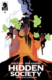 Cover image for Hidden Society #4 (Gabriel Ba Variant Cover)