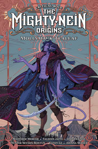 Cover image for Critical Role: The Mighty Nein Origins--Mollymauk Tealeaf HC