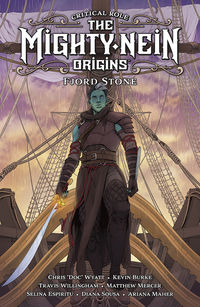 Cover image for Critical Role: The Mighty Nein Origins--Fjord Stone HC