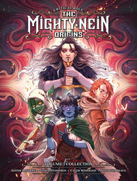 Cover image for Critical Role: The Mighty Nein Origins Library Edition Volume 1 HC