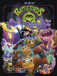 Cover image for The Art of Battletoads HC
