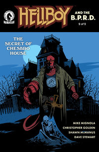 Cover image for Hellboy and the B.P.R.D.: The Secret of Chesbro House #2 (Matt Smith Variant Cover)