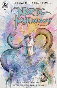 Cover image for Norse Mythology I #4 (David Mack Variant Cover)