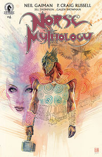 Cover image for Norse Mythology I #6 (David Mack Variant Cover)