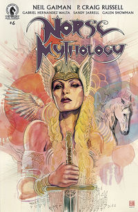 Cover image for Norse Mythology II #6 (David Mack Variant Cover)