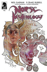 Cover image for Norse Mythology III #4 (David Mack Variant Cover)