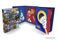 Cover image for Sonic the Hedgehog Encyclo-speed-ia HC (Deluxe Edition)