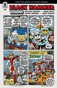 Cover image for Black Hammer: Visions #1 (Evan Dorkin with Sarah Dyer Variant Cover)