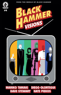 Cover image for Black Hammer: Visions #4 (Patricia Martin Variant Cover)