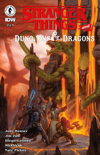 Cover image for Stranger Things and Dungeons & Dragons #2