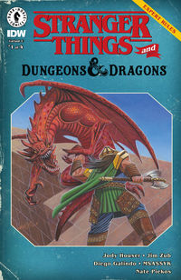 Cover image for Stranger Things and Dungeons & Dragons #1 (David Michael Beck Variant Cover)