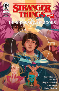 Cover image for Stranger Things and Dungeons & Dragons #4 (Jess Taylor Variant Cover)