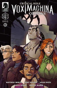 Cover image for Critical Role: Vox Machina Origins IV #3