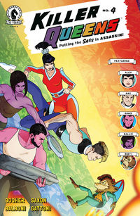 Cover image for Killer Queens #4