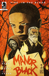 Cover image for Manor Black: Fire in the Blood #1 (Francesco Francavilla Variant Cover)
