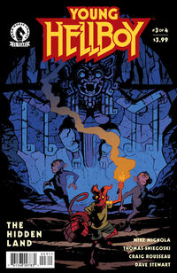 Cover image for Young Hellboy: The Hidden Land #3