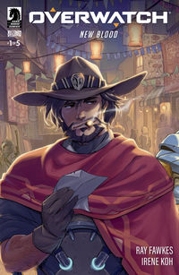 Cover image for Overwatch: New Blood #1