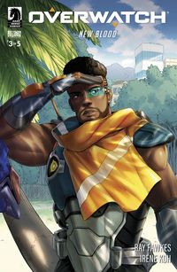 Cover image for Overwatch: New Blood #3