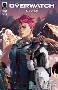 Cover image for Overwatch: New Blood #4