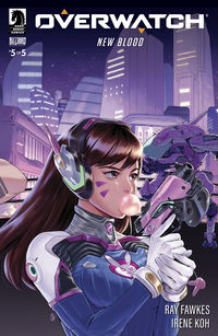 Cover image for Overwatch: New Blood #5