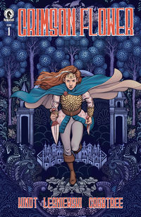 Cover image for Crimson Flower #1 (Malachi Ward Variant Cover)